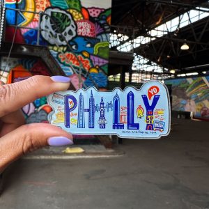 Philly Acrylic Magnet