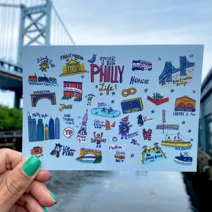 Philly life Postcard 4.25 x 6