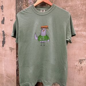 Cheese Bird Crewneck short sleeve shirt